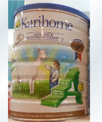 新加坡代购新西兰原装卡洛塔妮karihome3段幼儿配方羊奶粉