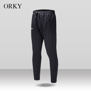 ORKY收腿裤足球服训练裤收小腿秋冬款男子跑步运动裤运动休闲长裤