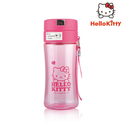 2015新品HelloKitty卡通塑料儿童水杯休闲随手杯3677