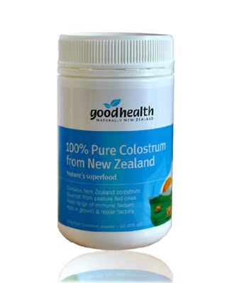 新西兰直邮 good health好健康 100%纯牛初乳粉 100g