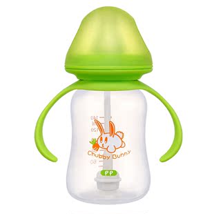 丘比兔进口新生儿标准口径pp婴儿奶瓶宝宝奶瓶婴儿防胀气奶瓶
