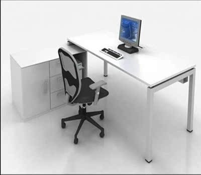 板式办公桌时尚简约/大班台老板桌2.4米/主管办公桌单人现代家具