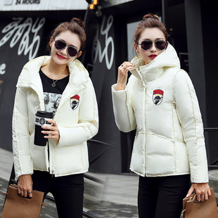 2016冬装新款韩版时尚面包服短款棉服女修身显瘦羽绒棉衣学生外套
