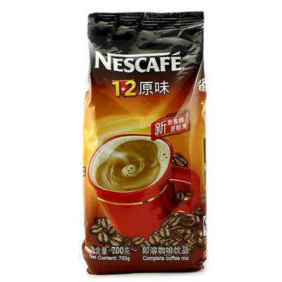 正品新配方更香醇更顺滑 雀巢咖啡1 2原味三合一咖啡速溶饮料