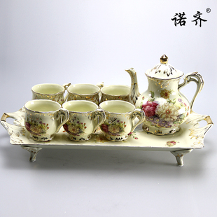 高档骨瓷欧式陶瓷咖啡具杯摆件咖啡具杯具茶具杯套装促销