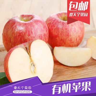 【傻大个果园】陕西红富士苹果有机富硒水果24枚