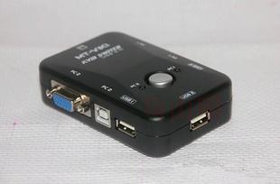 原装迈拓维矩 2路USB+VGA 手动电脑切换器2进1出2口KVM 配线45元