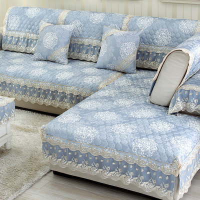 四季沙发垫棉布艺简约现代坐垫欧式防滑客厅沙发套沙发巾套罩定做