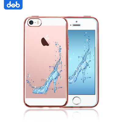 苹果6s手机壳新款女水钻iphone6s保护套i6防摔硅胶软全包边奢华