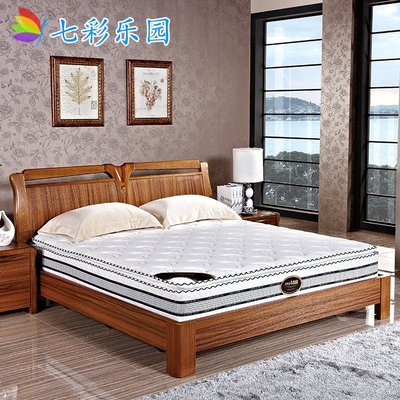 现代新中式实木床 水曲柳双人床 高端实木床1.8米高箱储物床特价