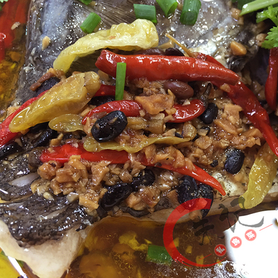 朱记私房菜剁椒鱼头调料 剁辣椒酱鱼头 开胃调味品小米辣调料500g