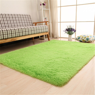 加厚可水洗不掉色南韩丝绒地毯卧室客厅茶几地毯定做地垫