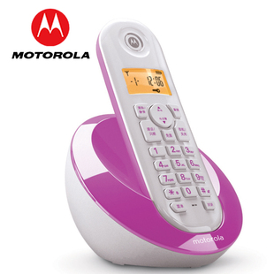 正品摩托罗拉C601C 数字无绳电话机 来电显示 座机 单机 配子母机