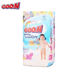 Goo．n！/大王日本原装进口大号拉拉裤L46女童短裤式纸尿裤尿不湿