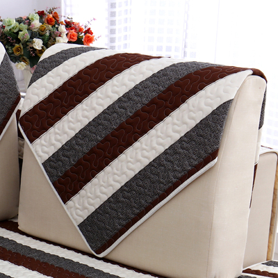 亏本冲量 全棉沙发垫四季通用防滑布艺坐垫简约现代单人沙发巾70