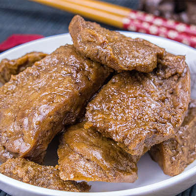 功德林多味素鸡 净素豆腐干 素肉豆干 上海特产小吃 素食