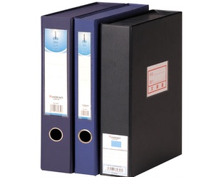 疯抢热卖xc803A 3寸A4固定式塑料档案盒大容量文件盒 55mm