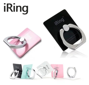 韩国iRing正品手机指环支架指环扣卡扣式苹果6华为平板通用粘贴扣