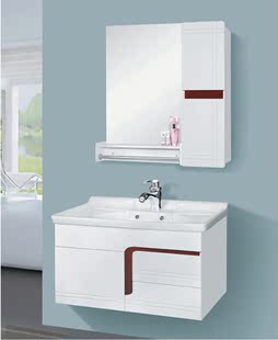 批发特价pvc浴室柜组合挂墙式小户型镜柜洗脸盆洗手盆卫生间新款