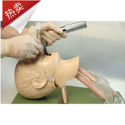 厂家直销儿童气管插管训练模型医学用假人人体模具头部护理模拟人