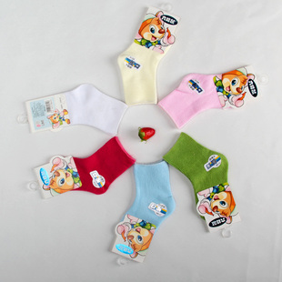 夏季婴儿袜六指鼠宝宝儿童袜子夏天纯棉薄棉男童女童袜
