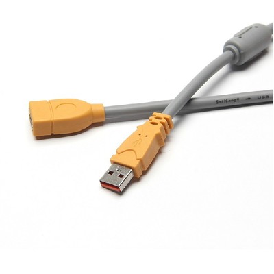 赛康 / 高品质USB2.0延长线 全铜 屏蔽 96编 OD6.0优质1.5米