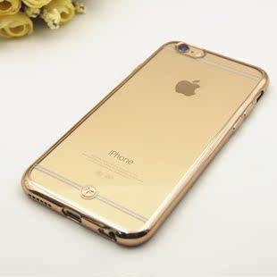 凡尚iPhone6plus电镀手机壳4.7苹果6s保护套5.5透明奢华全包软壳