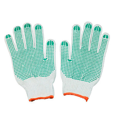烧烤炉配件 烧烤必备工具 棉质 隔热防烫手套 安装手套 点塑手套