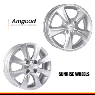 【工厂店】amgood正品现代瑞纳雅绅特14寸铝合金原装轮毂改装升级