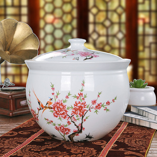 景德镇陶瓷瓷器拉坯米缸糖缸米桶缸丰收腌菜储物罐坛子10-20斤