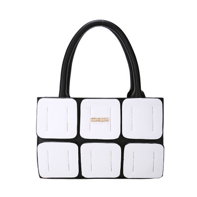 2015韩版时尚拼接手提包