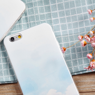 新品 文艺个性苹果6s超薄手机壳 原创iphone6p简约硅胶软壳