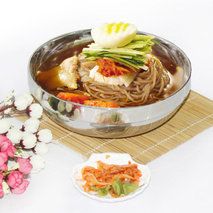 日式韩式大碗不锈钢双层隔热冷面碗汤碗方便面碗泡面碗康师傅厨具