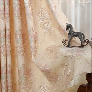 定制窗帘遮光高档客厅窗帘卧室欧式提花成品窗帘布料飘窗特价清仓