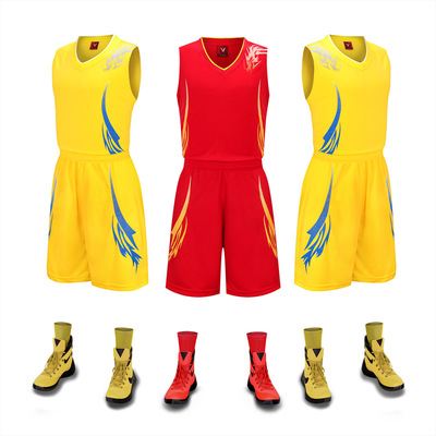 球衣篮球服套装运动个性定制透气比赛训练背心队服休闲DIY