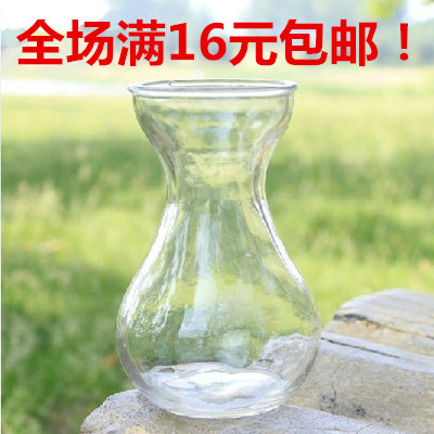 厂家批发风信子玻璃花瓶专用水培瓶时尚透明塑料花瓶花盆包邮