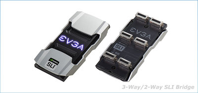 EVGA PRO SLI BRIDGES V2 NVIDIA 显卡桥接器 3Way（处理价）