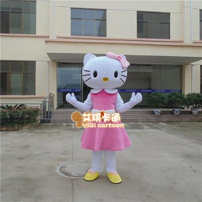 hello kitty卡通人偶服装 KT猫卡通玩偶服 成人行走宣传道具服