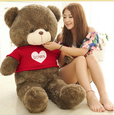 可爱毛衣泰迪熊抱抱熊刺猬熊毛绒玩具泰迪熊情人节生日送女生礼物