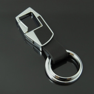 简洁男士腰挂钥匙扣 创意汽车金属钥匙圈 钥匙链挂件