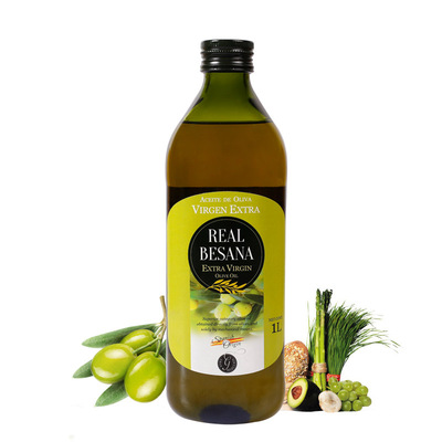 橄榄油 西班牙皇家贝萨纳原装进口 特级初榨橄榄油1L进口食用油