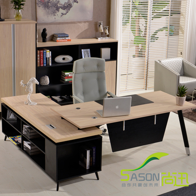 新款创意办公家具大班台经理老板办公桌椅组合现代简约板式主管桌
