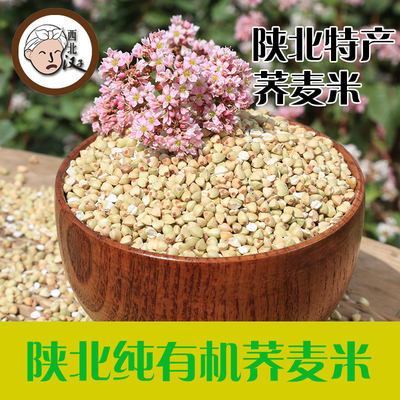 咱陕北人自己种的 纯天然红花荞麦米有机粗粮460g荞麦仁降血