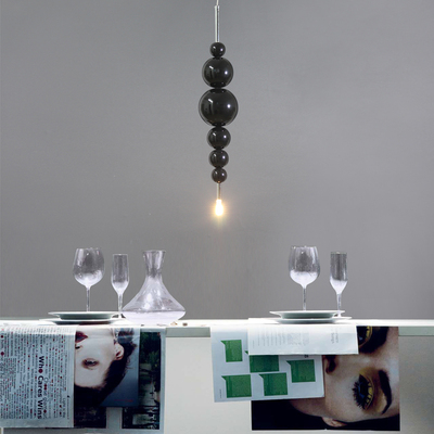简约现代吊灯圆形时尚吧台餐厅吊灯个性吊灯创意吊灯led艺术吊灯