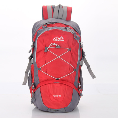 2014年新款韩版户外休闲双肩包 大容量登山包 男士运动旅行包包邮