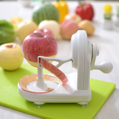 日版快速苹果削皮机水果削皮器 梨子削皮刀多功能手摇水果去皮器