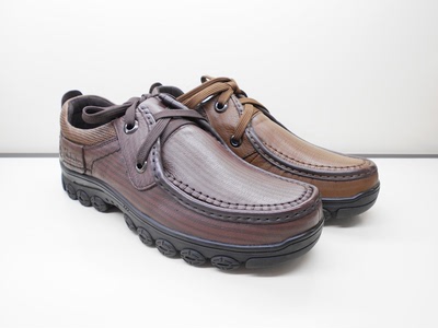 M531482木林森正品2015秋季男鞋休闲鞋厚底舒适软面皮系带.新款