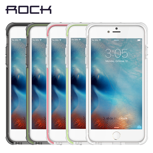 Rock iPhone 6 Plus/6s Plus 优盾手机套壳透明TPE+TPU防摔保护壳