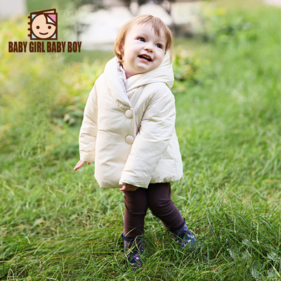 女宝宝棉服女童棉衣加厚冬季1-2-3-4岁婴儿冬装衣服外套儿童棉袄