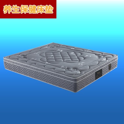 竹碳乳胶床垫脊柱守护神3D竹炭面料黑金刚专业护脊床垫弹簧床垫
